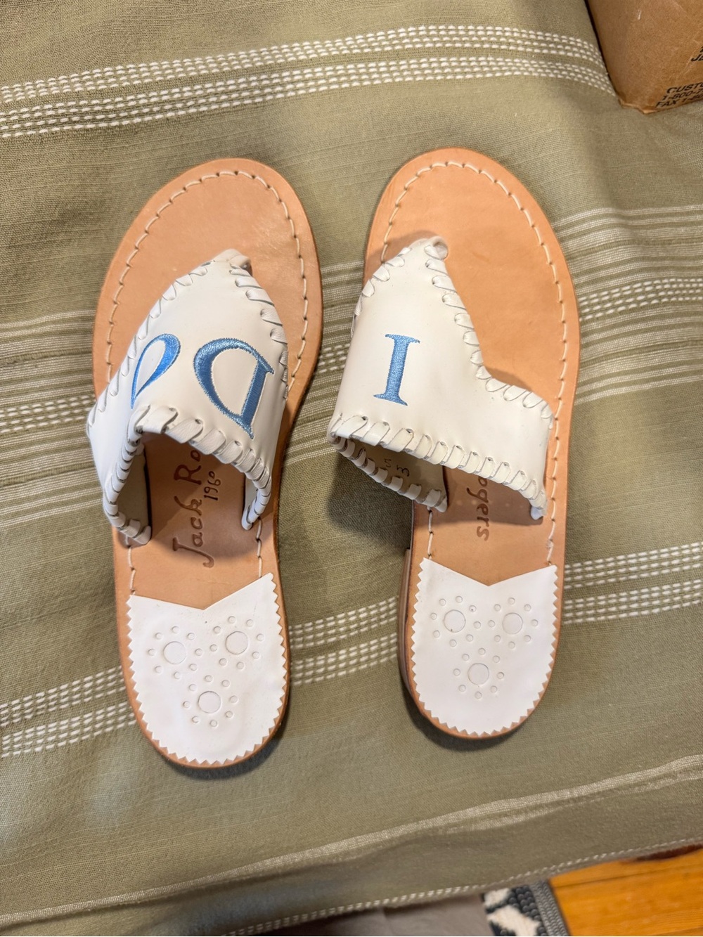 Jack Rogers “I do” sandal size 5